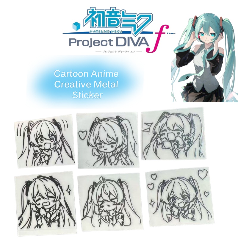 Laptop Accessories Kit - Hatsune Miku cartoon anime character series