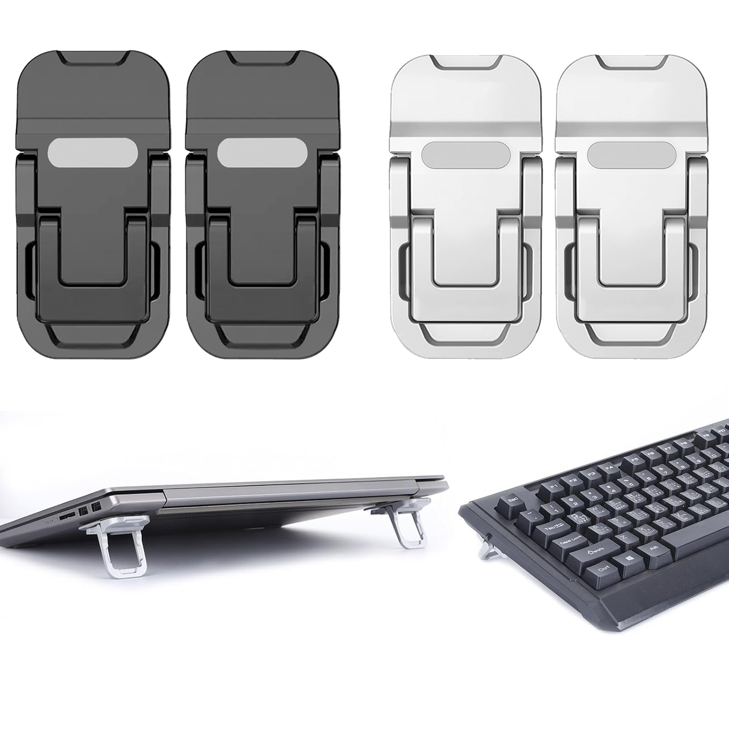 2PCS Portable Foldable Laptop  - огляд і ціна Laptop Stand Riser