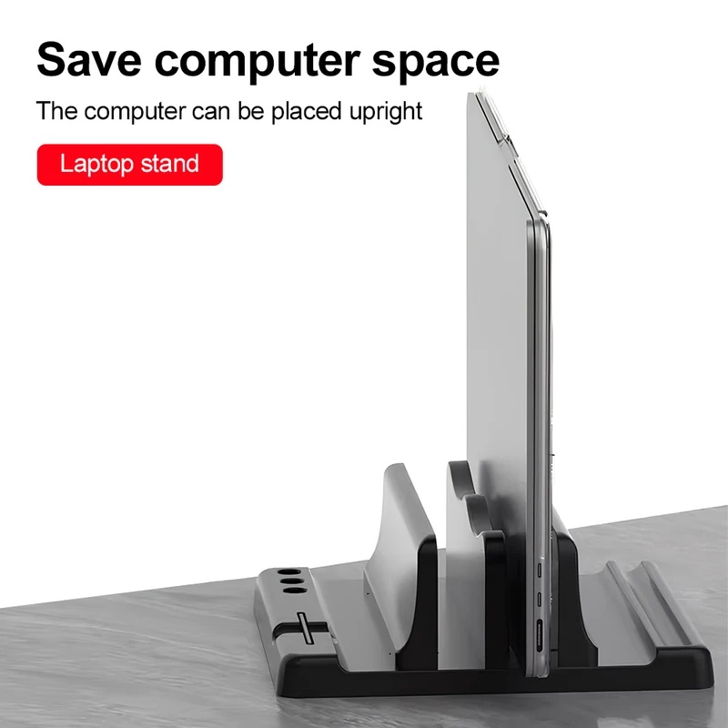 Vertical Laptop Stand Multi‑Sl - огляд і ціна Laptop Stand Riser