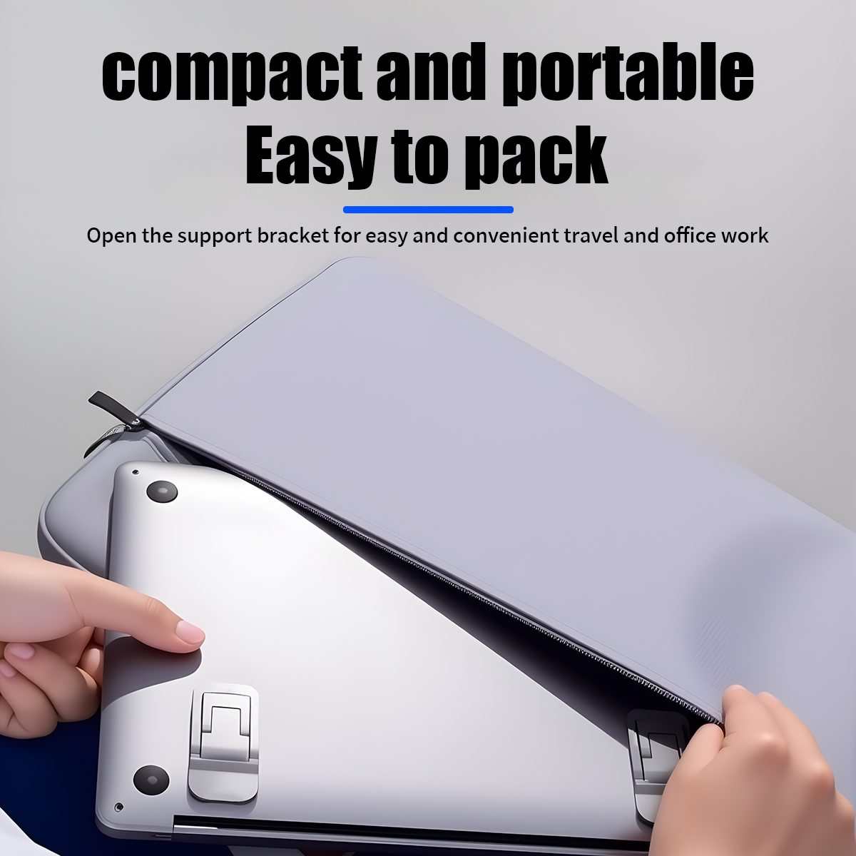 1 Pair Mini Portable Laptop St - огляд і ціна Laptop Stand Riser