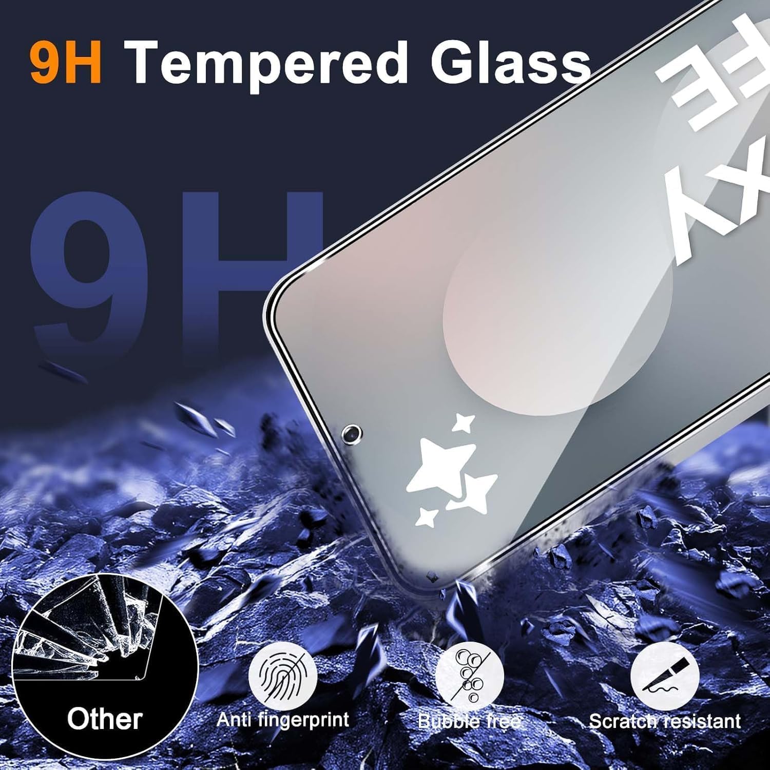 2Pcs Anti-Spy Glass For Samsun - огляд і ціна Privacy Screen Filter